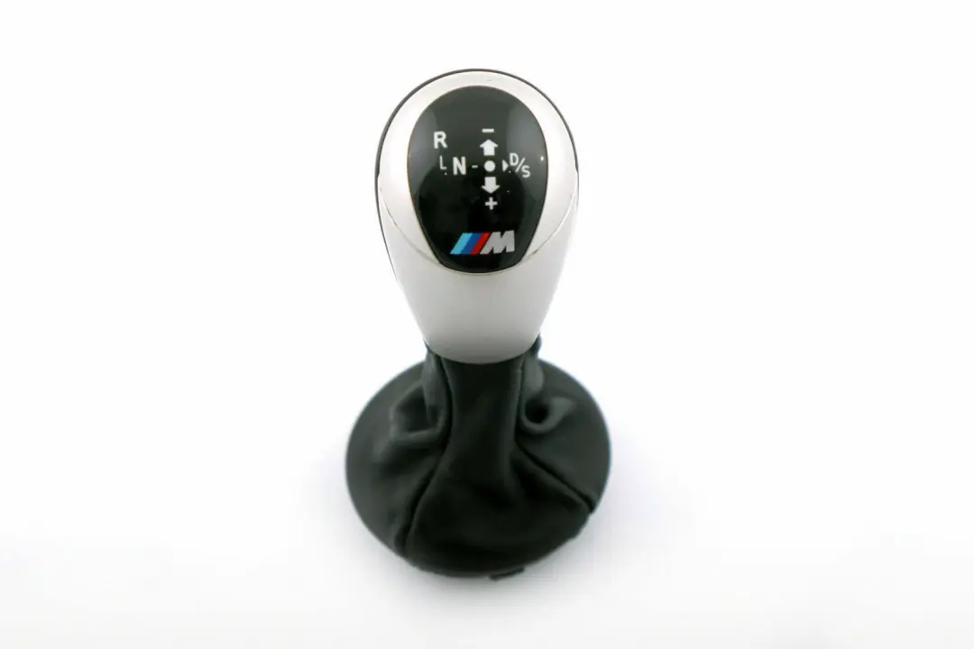 BMW 5 6 er 1 E60 E61N E63 Schaltung Wählhebelgriff Leder Schwarz - SKU 2282750-1 - Teilenummer 2282750