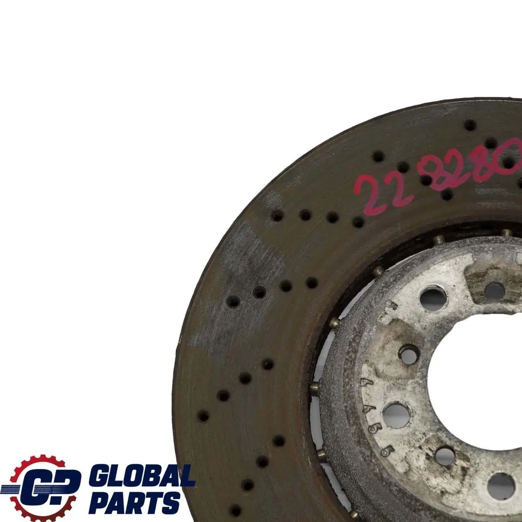 Front Right O/S Ventilated Perforated Wheel Brake Disc 374X36 to BMW 5 E60 M5 with Part number 2282806 BMW 5 E60 M5 Front Right O/S Ventilated Perforated Wheel Brake Disc 374X36 - SKU 2282806 - Part number 2282806