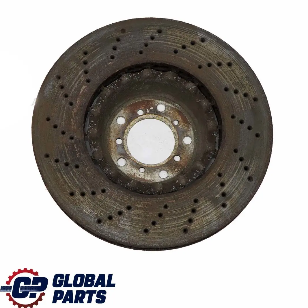 BMW 5 E60 M5 Front Right O/S Ventilated Perforated Wheel Brake Disc 374X36 - SKU 2282806 - Part number 2282806