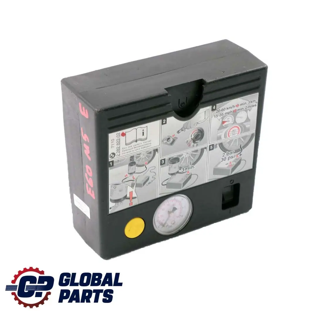 Sistema De movilidad Compresor De neumaticos para BMW E46 Coupe E60 M5 con número de pieza 6792688 BMW E46 Coupe E60 M5 Sistema De movilidad Compresor De neumaticos - SKU 2282822 - Número de pieza 6792688