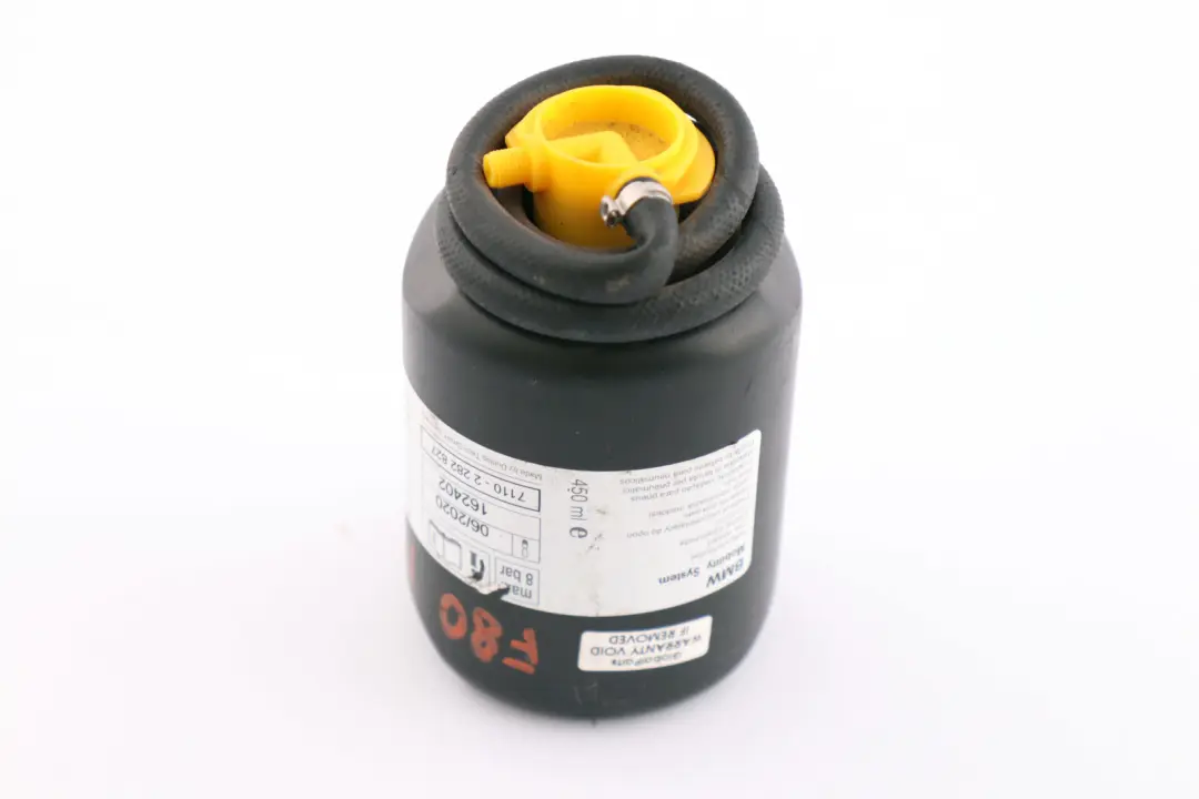 Spare Tire Inflator Liquid Inflating Bottle to BMW 2 3 4 Series F10 F12 F80 M3 with Part number 2282827 BMW 2 3 4 Series F10 F12 F80 M3 Spare Tire Inflator Liquid Inflating Bottle - SKU 2282827 - Part number 2282827