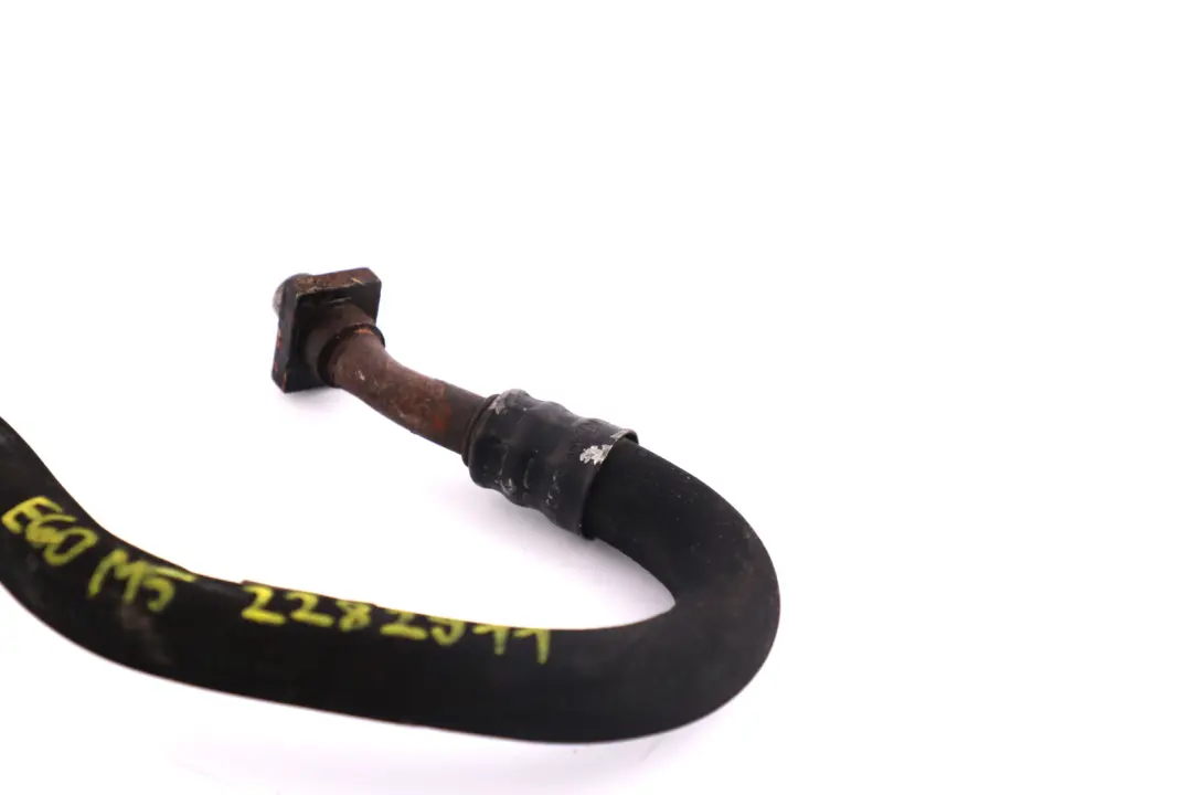 Oil Cooling Inlet Pipe Hose to BMW 5 6 Series E60 E61N LCI E63 E64 M5 M6 with Part number 2282911 BMW 5 6 Series E60 E61N LCI E63 E64 M5 M6 Oil Cooling Inlet Pipe Hose - SKU 2282911 - Part number 2282911