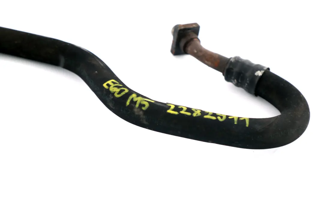 Oil Cooling Inlet Pipe Hose to BMW 5 6 Series E60 E61N LCI E63 E64 M5 M6 with Part number 2282911 BMW 5 6 Series E60 E61N LCI E63 E64 M5 M6 Oil Cooling Inlet Pipe Hose - SKU 2282911 - Part number 2282911