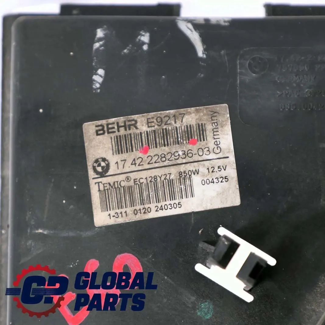 Radiator Fan Housing With Fan 850W to BMW 5 6 Series E60 E61 E63 E64 M5 M6 with Part number 2282936 BMW 5 6 Series E60 E61 E63 E64 M5 M6 Radiator Fan Housing With Fan 850W - SKU 2282936 - Part number 2282936