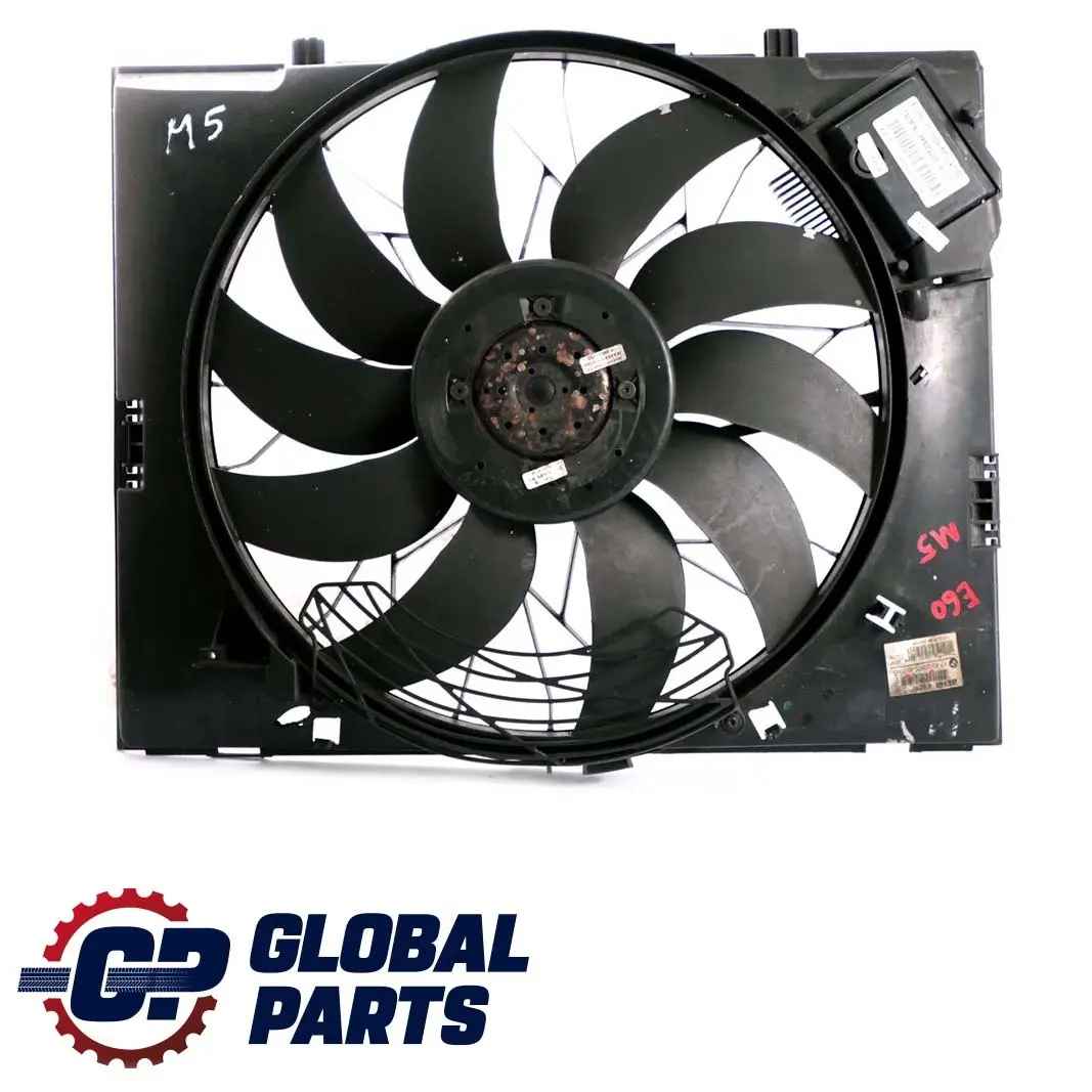 Radiator Fan Housing With Fan 850W to BMW 5 6 Series E60 E61 E63 E64 M5 M6 with Part number 2282936 BMW 5 6 Series E60 E61 E63 E64 M5 M6 Radiator Fan Housing With Fan 850W - SKU 2282936 - Part number 2282936