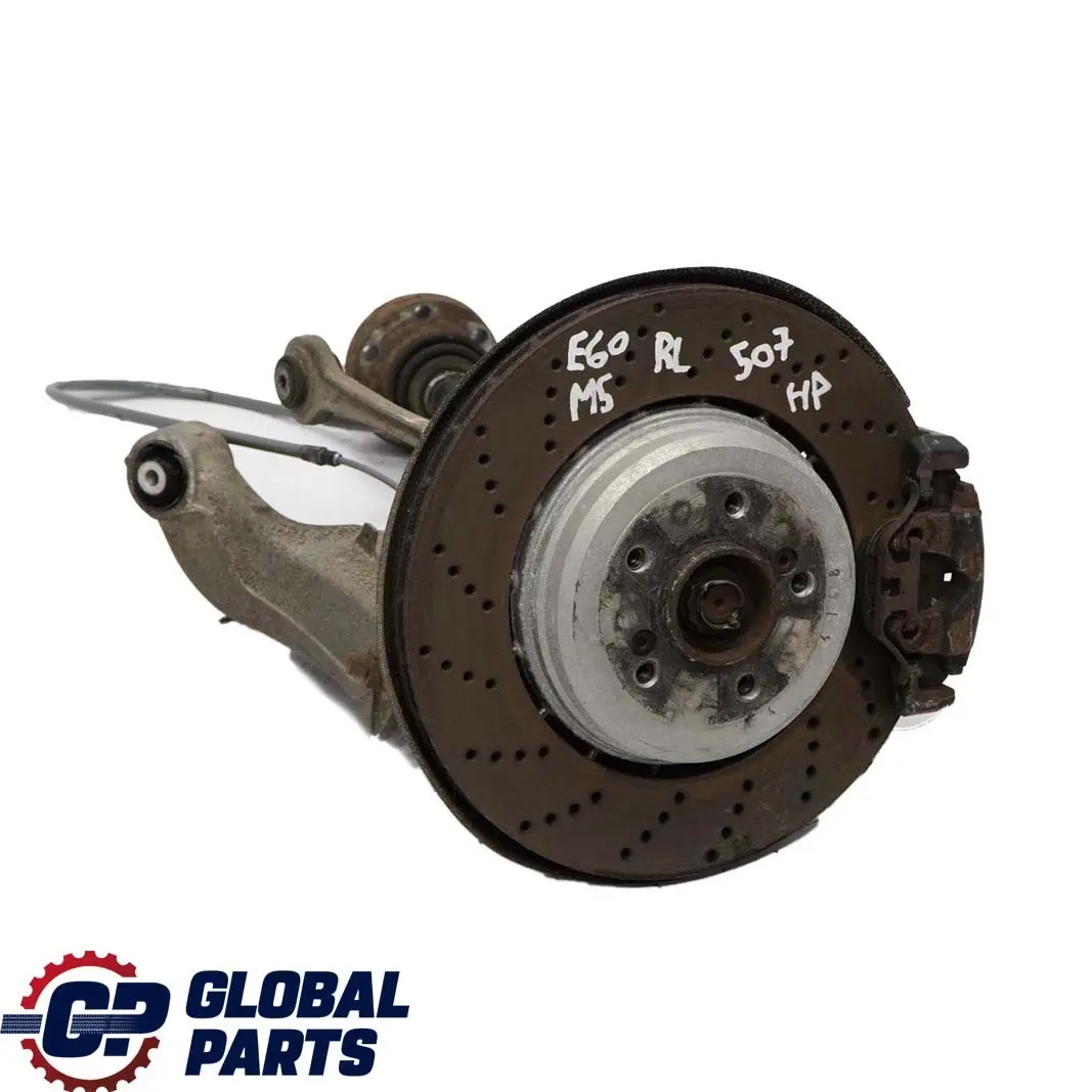 Left N/S Suspension Hub Leg Brake Caliper Disc to BMW 5 Series E60 M5 Rear with Part number 2282959 BMW 5 Series E60 M5 Rear Left N/S Suspension Hub Leg Brake Caliper Disc - SKU 2282959-1 - Part number 2282959