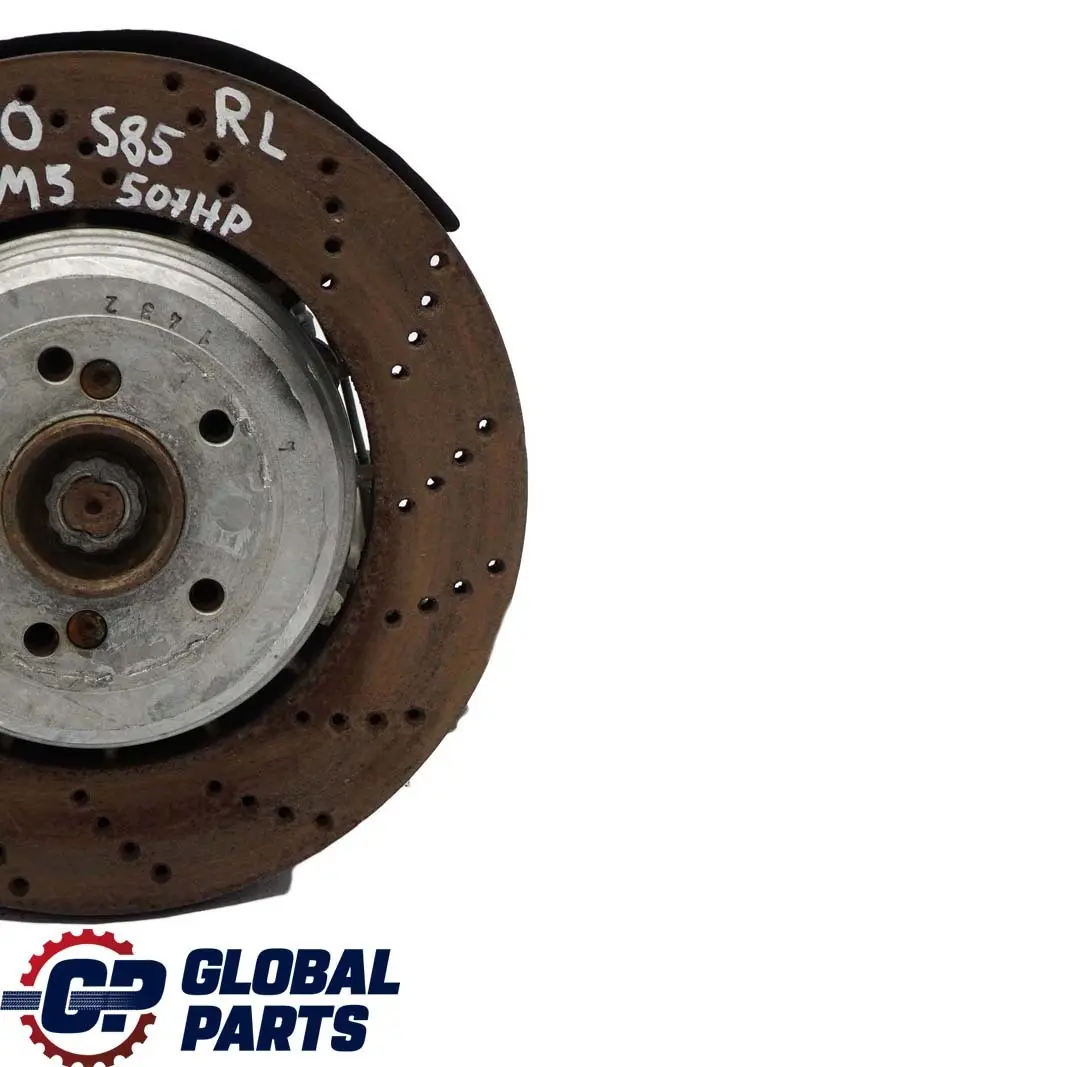 Left N/S Wheel Suspension Axle Hub Leg Brake Disc to BMW 5 Series E60 M5 Rear with Part number 2282959 BMW 5 Series E60 M5 Rear Left N/S Wheel Suspension Axle Hub Leg Brake Disc - SKU 2282959-2 - Part number 2282959