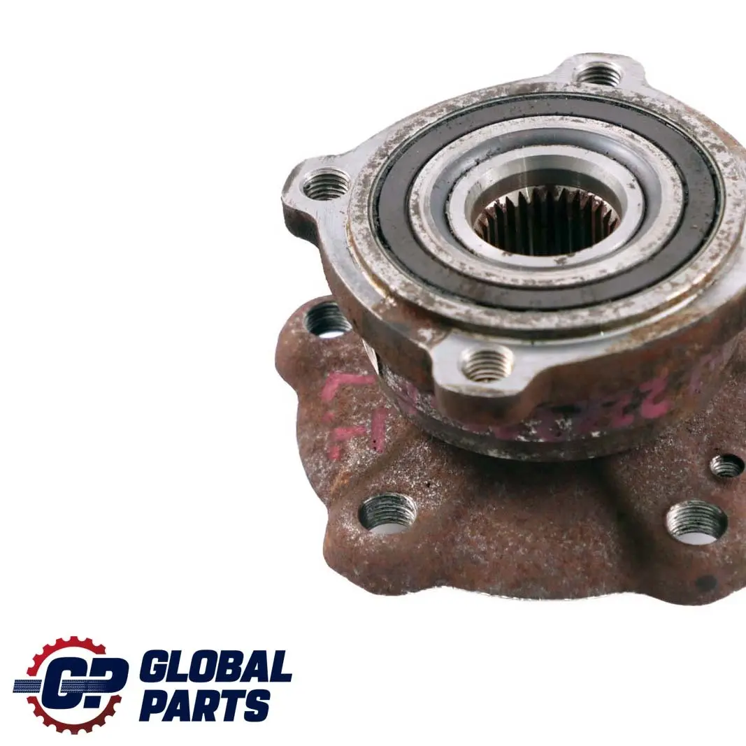 Bearing Flange Hub to BMW F87 M2 F80 M3 F82 F83 M4 Rear Wheel with Part number 2283220 BMW F87 M2 F80 M3 F82 F83 M4 Rear Wheel Bearing Flange Hub - SKU 2283220 - Part number 2283220