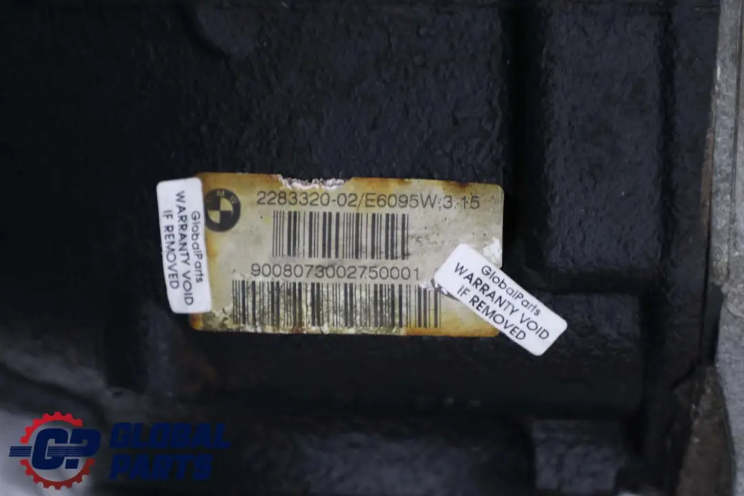 BMW 3 Series E90 E92 E93 M3 Rear Differential Diff 3,15 Ratio WARRANTY - SKU 2283320-1 - Part number 2283320