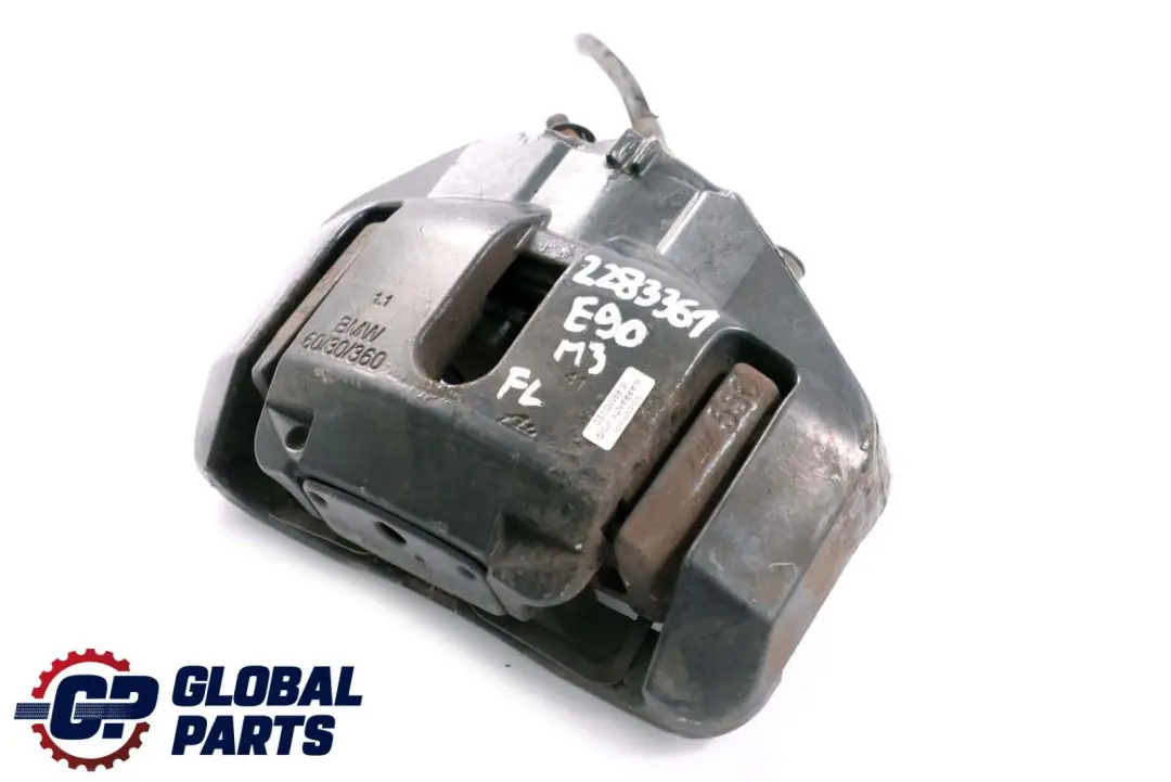 Front Left N/S Brake Caliper Housing Carrier to BMW 3 E90 E92 E93 M3 with Part number 2283361 BMW 3 E90 E92 E93 M3 Front Left N/S Brake Caliper Housing Carrier - SKU 2283361 - Part number 2283361