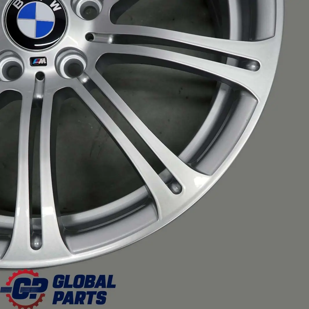 Front Wheel Alloy Rim 19" 8,5J ET:29 M Double Spoke 220 to BMW E90 E92 M3 Silver with Part number 2283555 BMW E90 E92 M3 Silver Front Wheel Alloy Rim 19" 8,5J ET:29 M Double Spoke 220 - SKU 2283555 - Part number 2283555