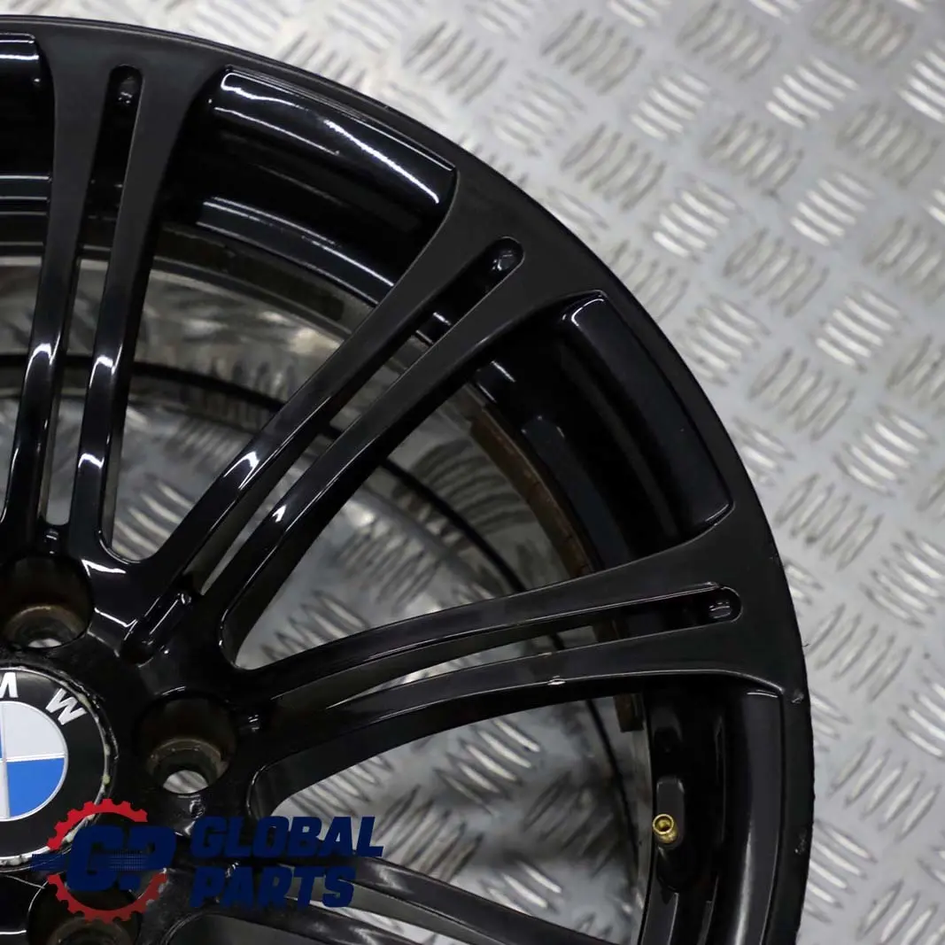 BMW E90 E92 E93 M3 Black Rear Wheel Alloy Rim 19" ET:23 9,5J M Double Spoke 220 - SKU 2283556-4 - Part number 2283556