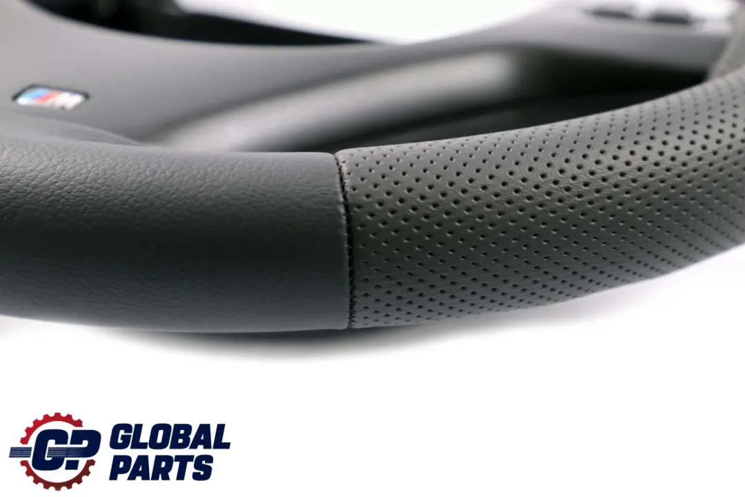 Leather M-Sport Thick Steering Wheel Paddle Shift to BMW E90 E92 E93 M3 NEW Black with Part number 2283738 BMW E90 E92 E93 M3 NEW Black Leather M-Sport Thick Steering Wheel Paddle Shift - SKU 2283738-1 - Part number 2283738