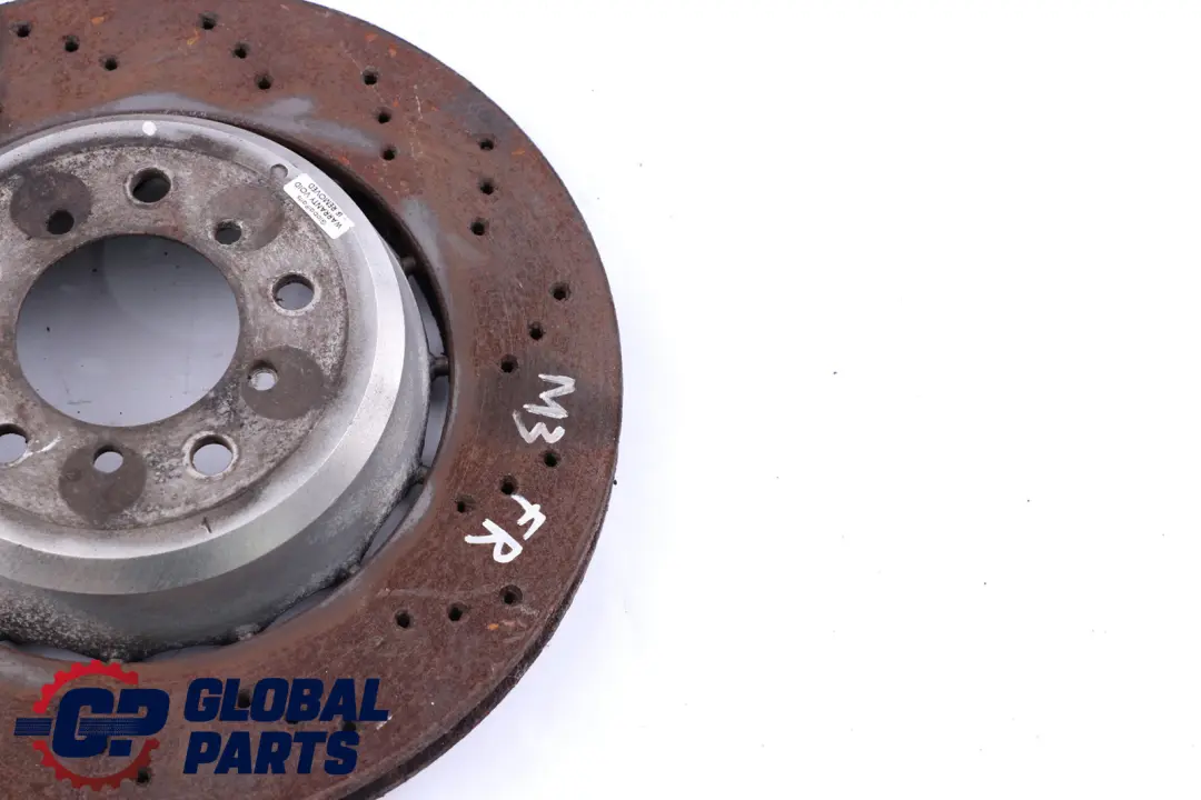 Front Right O/S Wheel Brake Disc Ventilated to BMW 3 Series E90 E92 E93 M3 with Part number 2283802 BMW 3 Series E90 E92 E93 M3 Front Right O/S Wheel Brake Disc Ventilated - SKU 2283802 - Part number 2283802