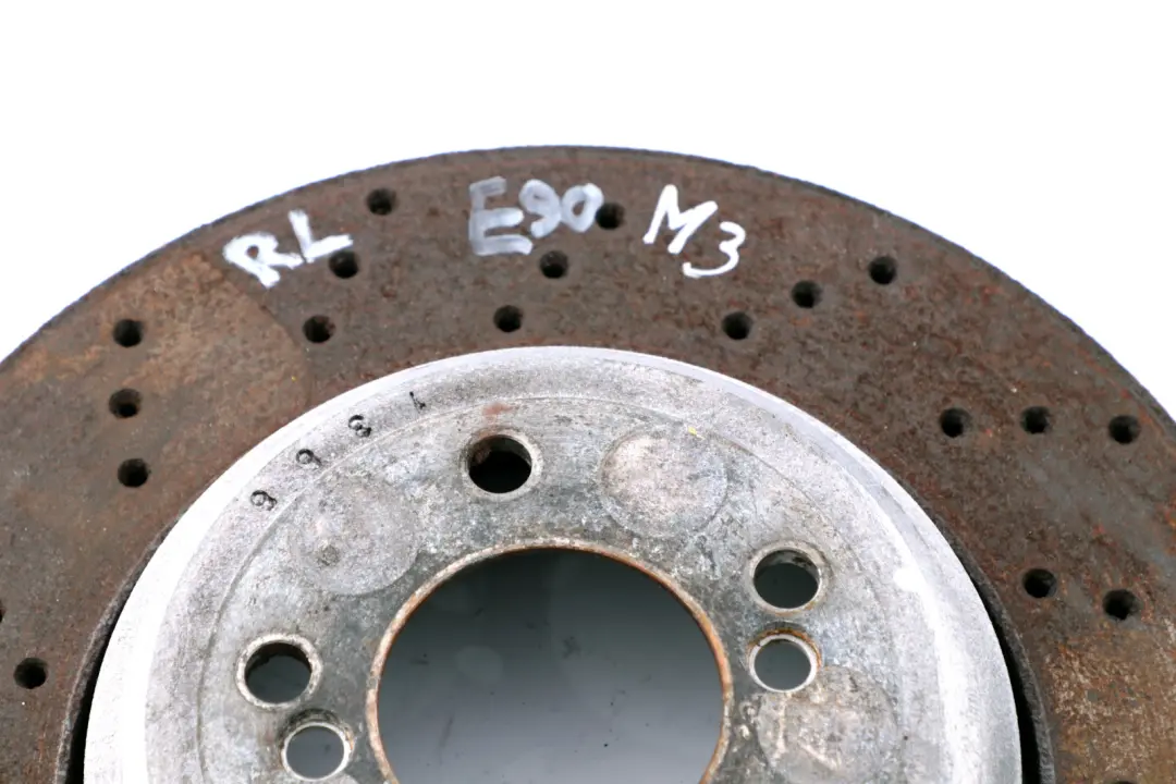 Hinten Links Bremsscheibe Belüftet für BMW 3 er E90 E92 E93 M3 mit Teilenummer 2283803 BMW 3 er E90 E92 E93 M3 Hinten Links Bremsscheibe Belüftet - SKU 2283803 - Teilenummer 2283803