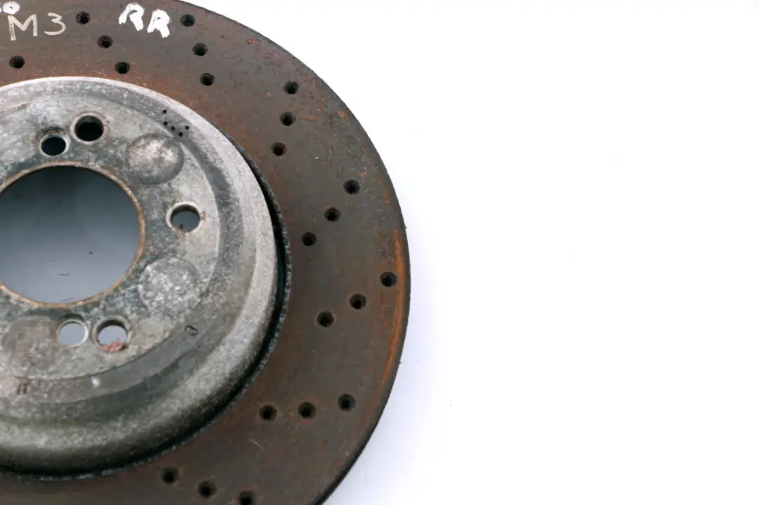 Right O/S Wheel Brake Disc to BMW 3 Series E90 E92 E93 M3 Rear with Part number 2283804 BMW 3 Series E90 E92 E93 M3 Rear Right O/S Wheel Brake Disc - SKU 2283804 - Part number 2283804