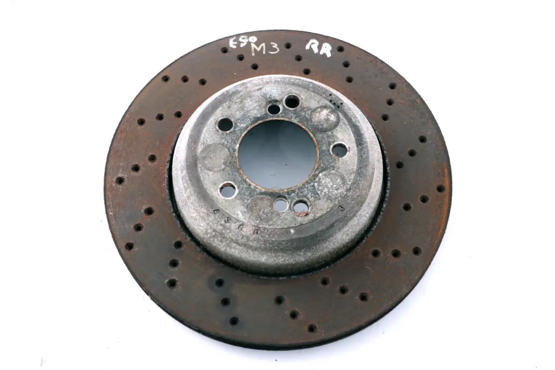 Right O/S Wheel Brake Disc to BMW 3 Series E90 E92 E93 M3 Rear with Part number 2283804 BMW 3 Series E90 E92 E93 M3 Rear Right O/S Wheel Brake Disc - SKU 2283804 - Part number 2283804