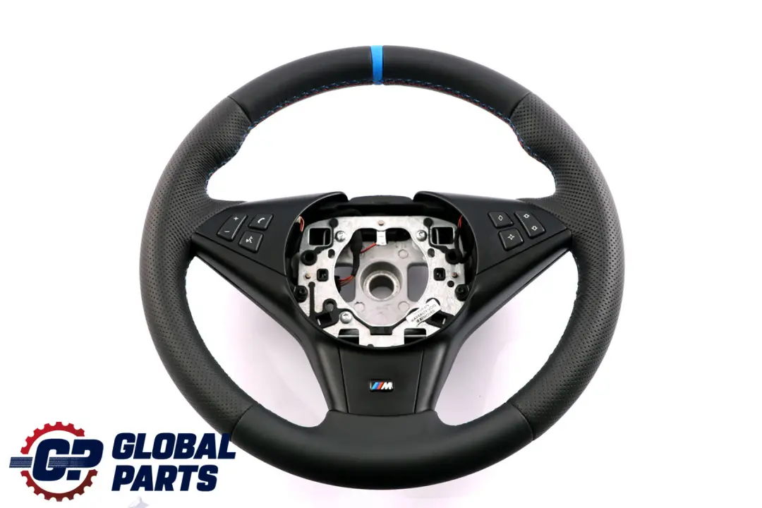 BMW 5 6 Series E60 E61 E63 E64 NEW Leather M-Sport Steering Wheel ///M-threads - SKU 2283939-1 - Part number 2283939