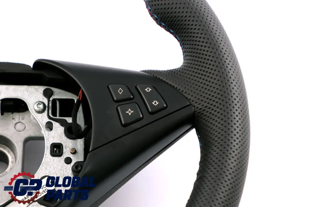 Leather M-Sport Steering Wheel ///M-threads to BMW 5 6 Series E60 E61 E63 E64 NEW with Part number 2283939 BMW 5 6 Series E60 E61 E63 E64 NEW Leather M-Sport Steering Wheel ///M-threads - SKU 2283939-1 - Part number 2283939