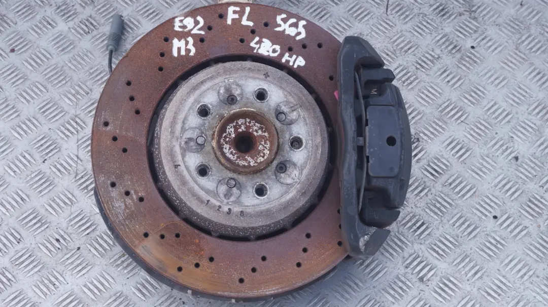 BMW E92 M3 Spring Strut Leg Brake Suspension Hub Front Left N/S - SKU 2284005 - Part number 2284005