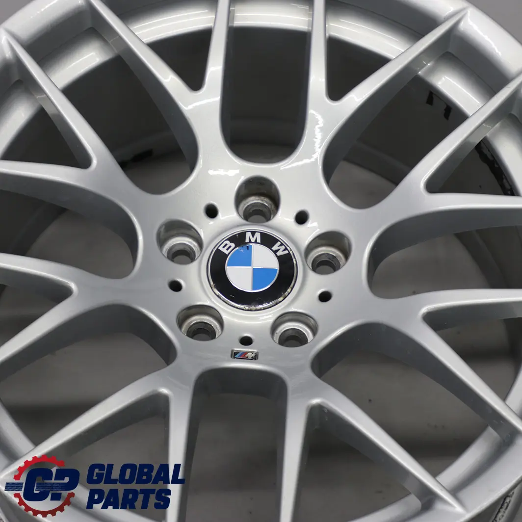 Silber Hinten Alu Felge Alufelge 19" 10J M Y-Speiche 359 für BMW E90 E92 M3 mit Teilenummer 2284060 BMW E90 E92 M3 Silber Hinten Alu Felge Alufelge 19" 10J M Y-Speiche 359 - SKU 2284060-1 - Teilenummer 2284060