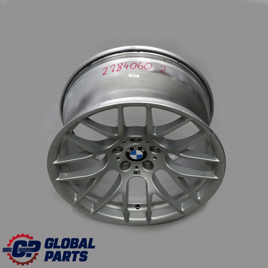BMW E90 E92 M3 Silber Hinten Alu Felge Alufelge 19" 10J Y-Speiche 359 - SKU 2284060-2 - Teilenummer 2284060