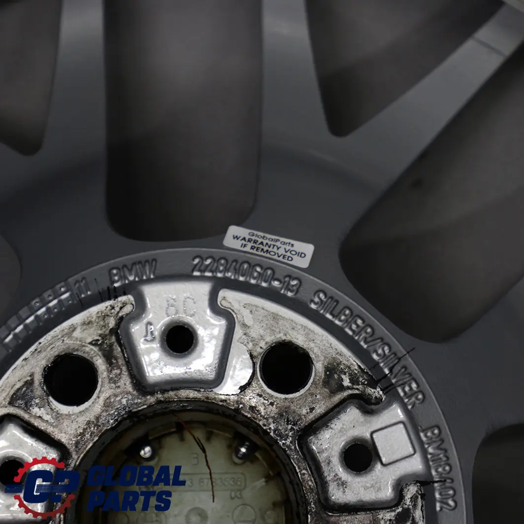 BMW E90 E92 M3 Silber Hinten Alu Felge Alufelge 19" 10J Y-Speiche 359 - SKU 2284060-2 - Teilenummer 2284060