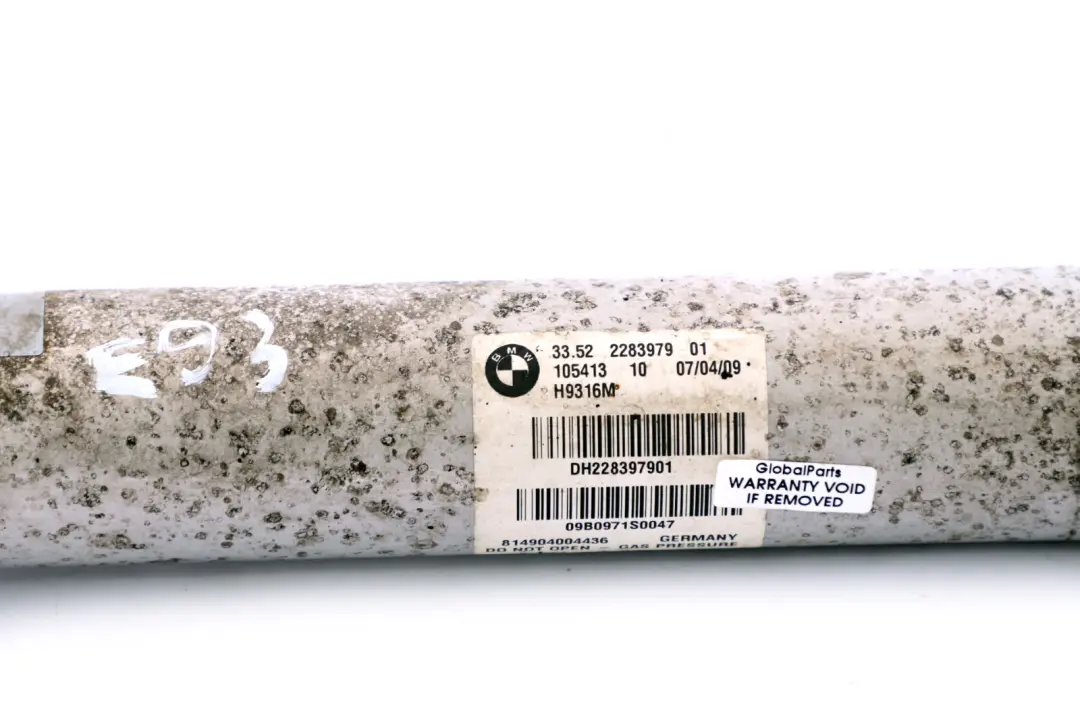 Ammortizzatore Posteriore Destra / SX Assale 2283979 per BMW E93 M3 Cabrio con numero di parte 2284316 BMW E93 M3 Cabrio Ammortizzatore Posteriore Destra / SX Assale 2283979 - SKU 2284316 - Numero di parte 2284316