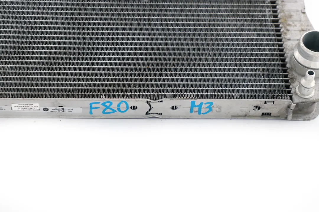 Radiator Engine Water Cooling to BMW 3 4 Series F80 M3 F82 F83 M4 F87 M2 with Part number 2284607 BMW 3 4 Series F80 M3 F82 F83 M4 F87 M2 Radiator Engine Water Cooling - SKU 2284607 - Part number 2284607