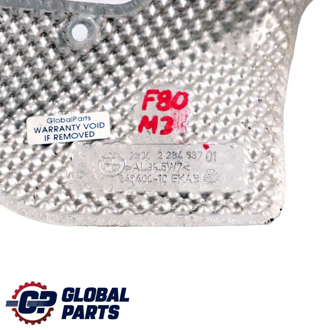 BMW F80 M3 F82 F83 M4 Plaque de Protection contre la Chaleur Gear - SKU 2284637 - Numéro de pièce 2284637