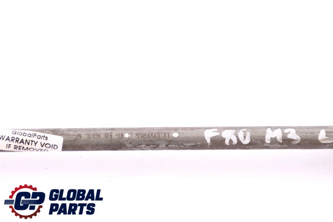 Swing Support Stabiliser Front Left N/S to BMW F87 M2 F80 M3 F82 F83 M4 with Part number 2284643 BMW F87 M2 F80 M3 F82 F83 M4 Swing Support Stabiliser Front Left N/S - SKU 2284643 - Part number 2284643