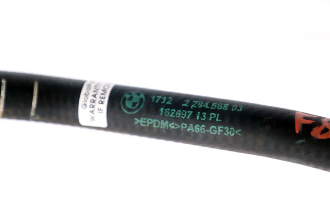 BMW F80 M3 F83 LCI Radiador Remoto Tubo de Ventilación Manguera Izquierda - SKU 2284688 - Número de pieza 2284688