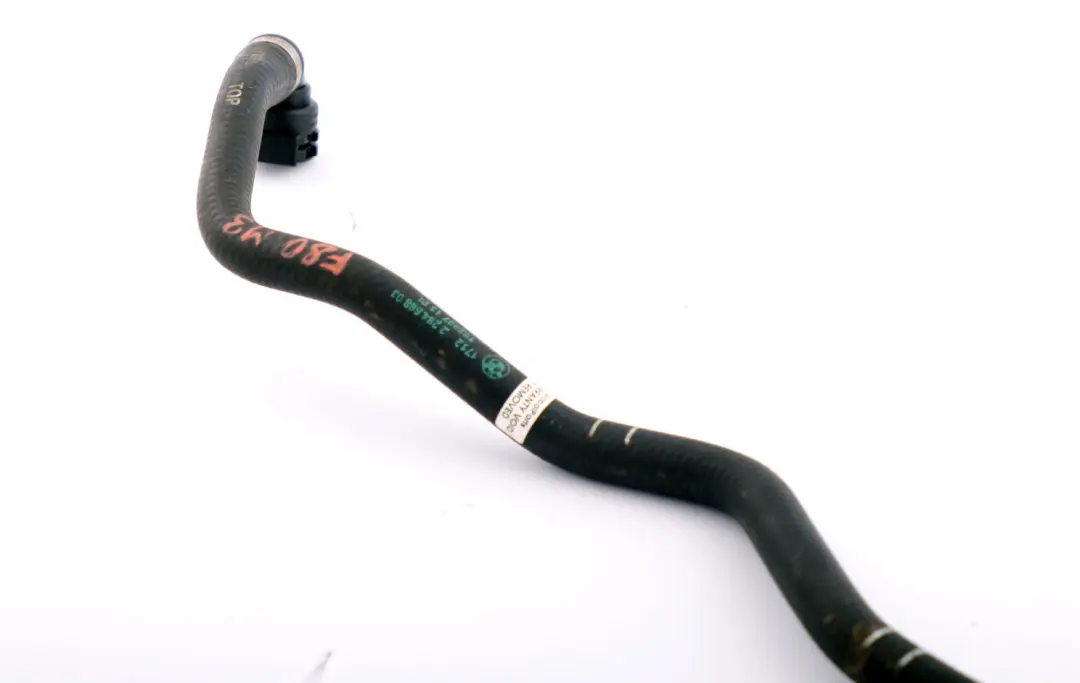 BMW F80 M3 F83 LCI Tuyau d'évent de radiateur à distance gauche - SKU 2284688 - Numéro de pièce 2284688