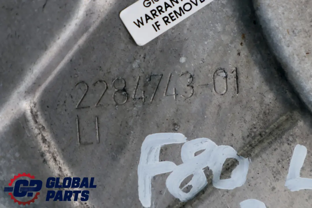 BMW F80 M3 F82 M4 Osłona Tarczy Hamulcowej Przód Lewo - SKU 2284743 - Numer Części 2284743
