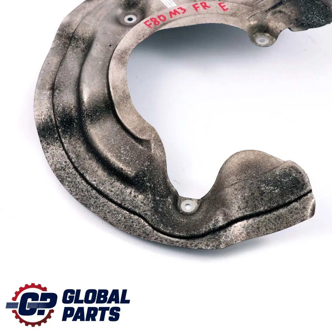 Protection Cover Plate Brake Disc Front Right O/S to BMW 3 4 Series F80 M3 F82 M4 with Part number 2284744 BMW 3 4 Series F80 M3 F82 M4 Protection Cover Plate Brake Disc Front Right O/S - SKU 2284744 - Part number 2284744