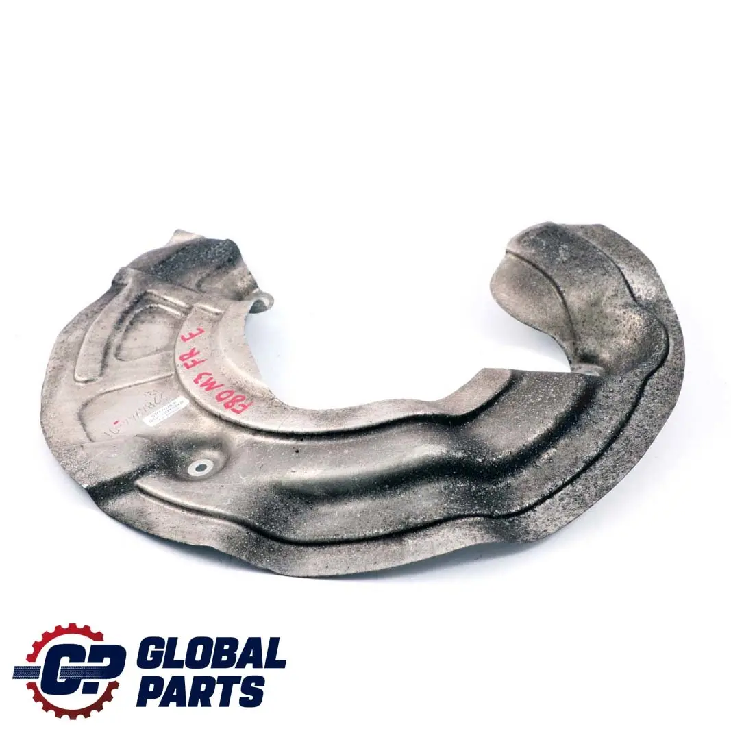 Protection Cover Plate Brake Disc Front Right O/S to BMW 3 4 Series F80 M3 F82 M4 with Part number 2284744 BMW 3 4 Series F80 M3 F82 M4 Protection Cover Plate Brake Disc Front Right O/S - SKU 2284744 - Part number 2284744