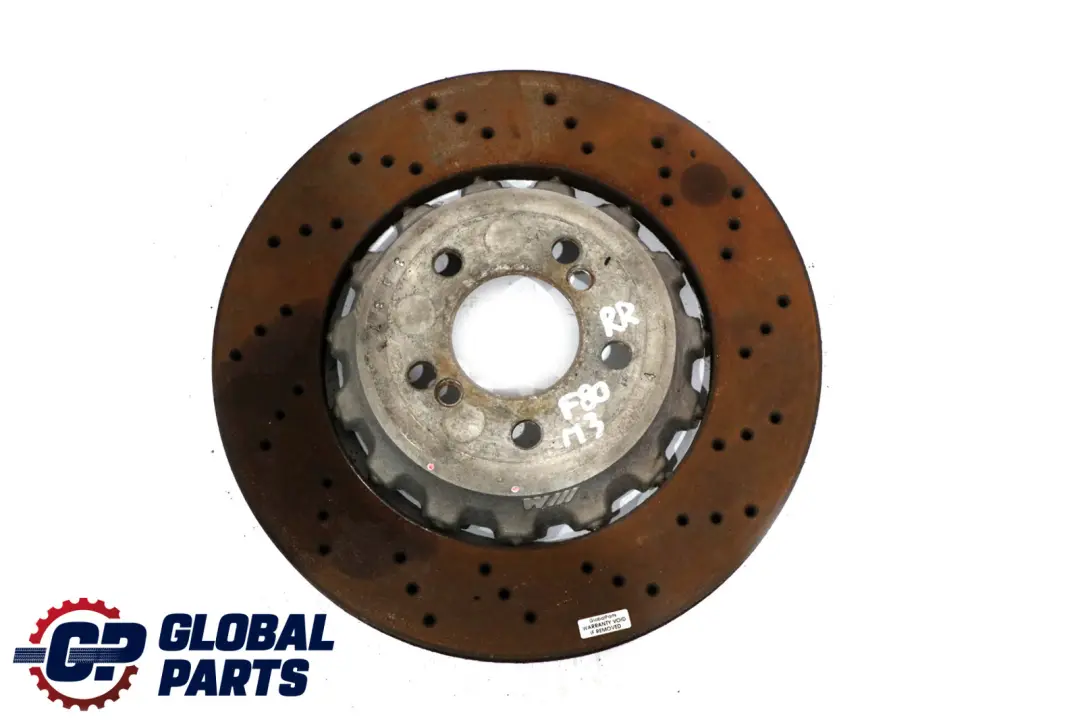 freno ruota posteriore destra ventilato 370 per BMW F80 M3 F82 F83 M4 Disco con numero di parte 2284812 BMW F80 M3 F82 F83 M4 Disco freno ruota posteriore destra ventilato 370 - SKU 2284812 - Numero di parte 2284812