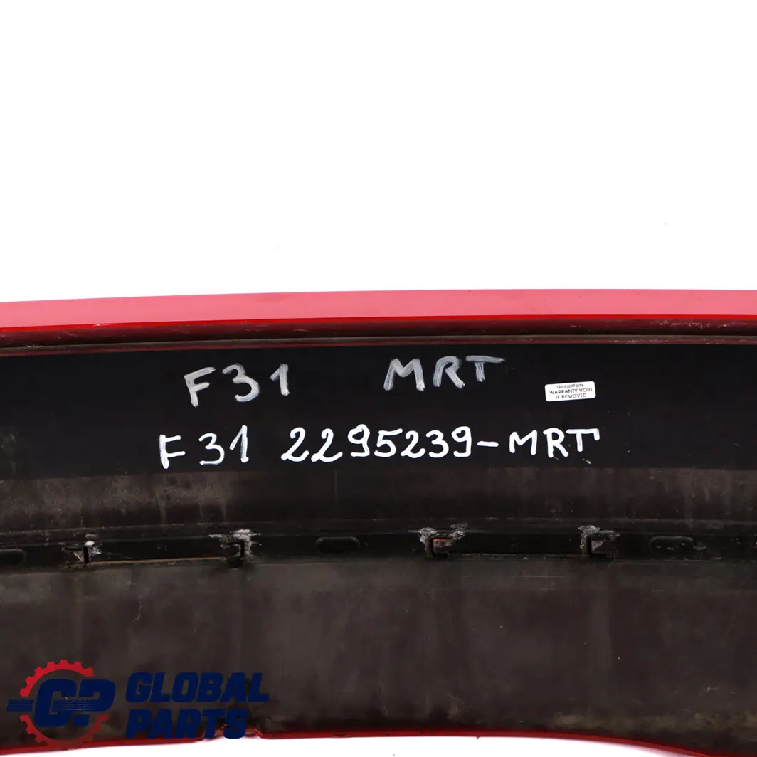 BMW 3 Series F31 Sport Line Rear Bumper Trim Panel PDC Melbourne Rot Red - A75 - SKU 2295239-MRT - Part number 2295239