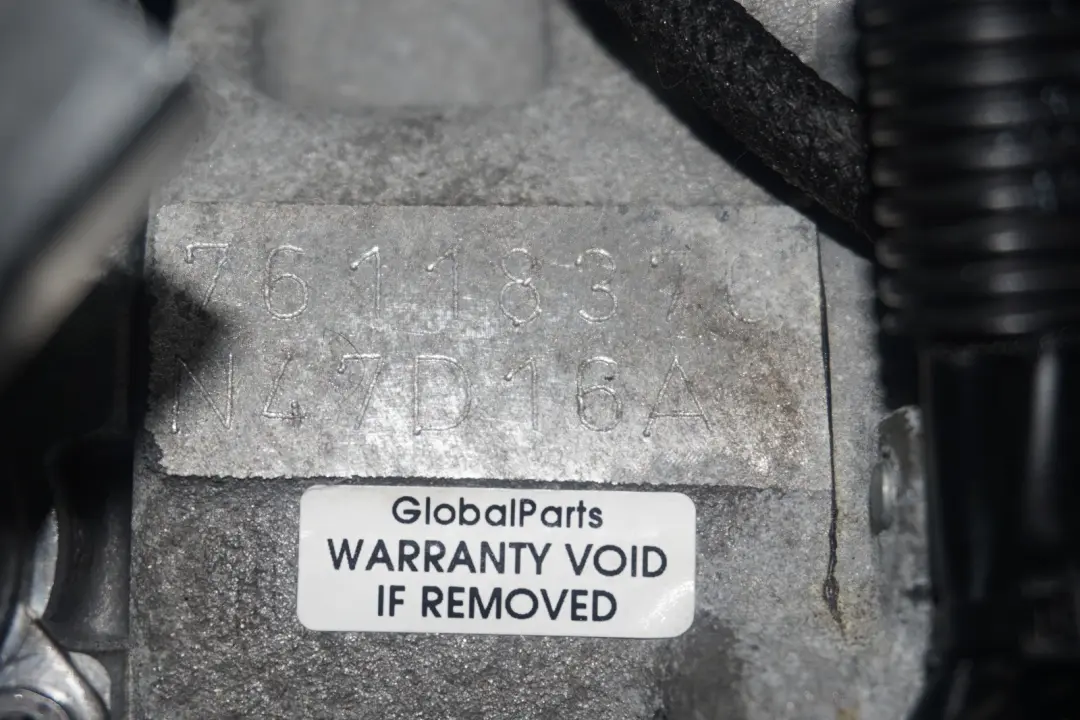 116ed N47N Completer Moteur N47D16A Neuf Distribution GARANTIE pour BMW 1 F20 114d à propos du numéro de pièce 2296635 BMW 1 F20 114d 116ed N47N Completer Moteur N47D16A Neuf Distribution GARANTIE - SKU 2296635-3 - Numéro de pièce 2296635