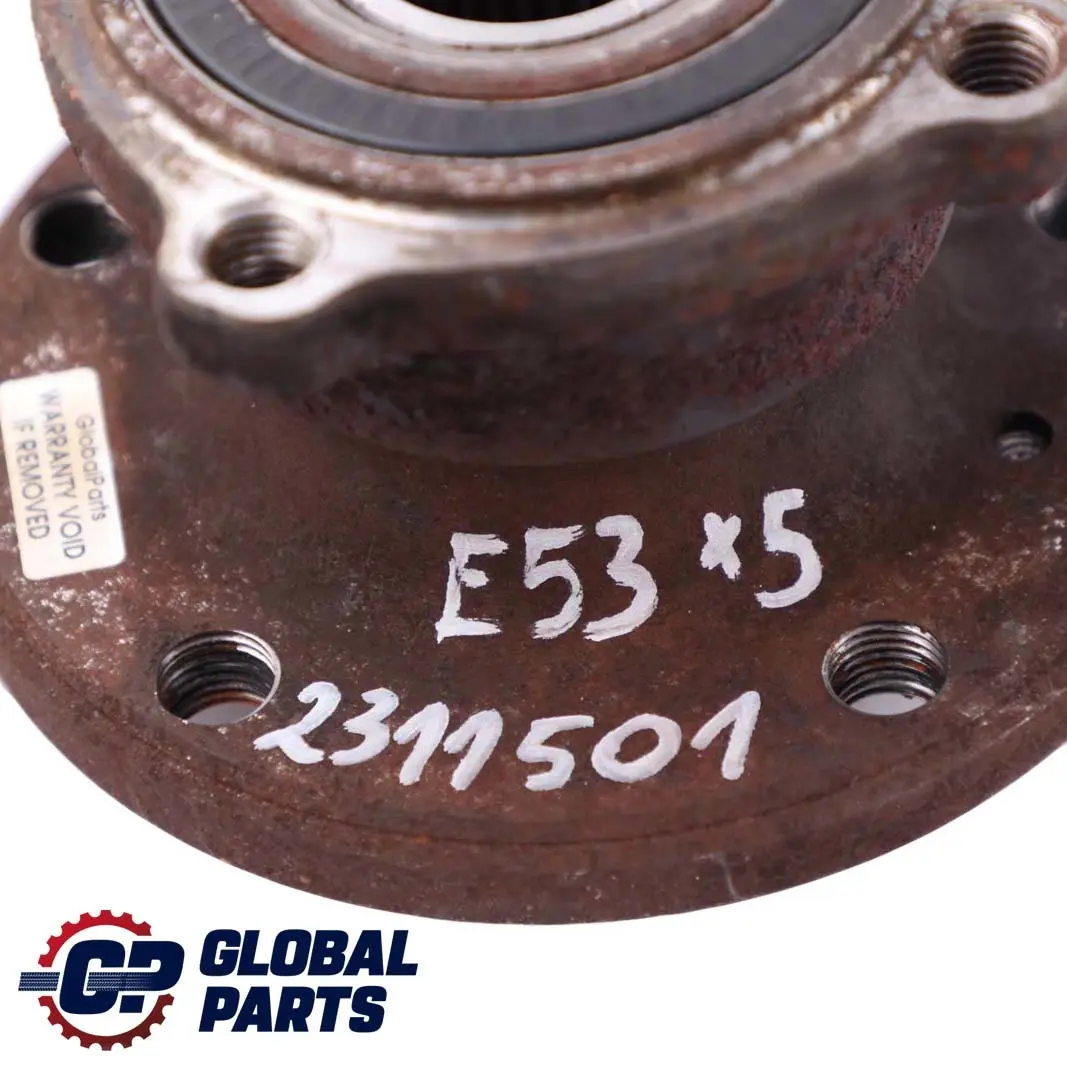 BMW X5 Series E53 M54 M62 Rear Axle Wheel Bearing Flange Hub Suspension - SKU 2311501 - Part number 2311501