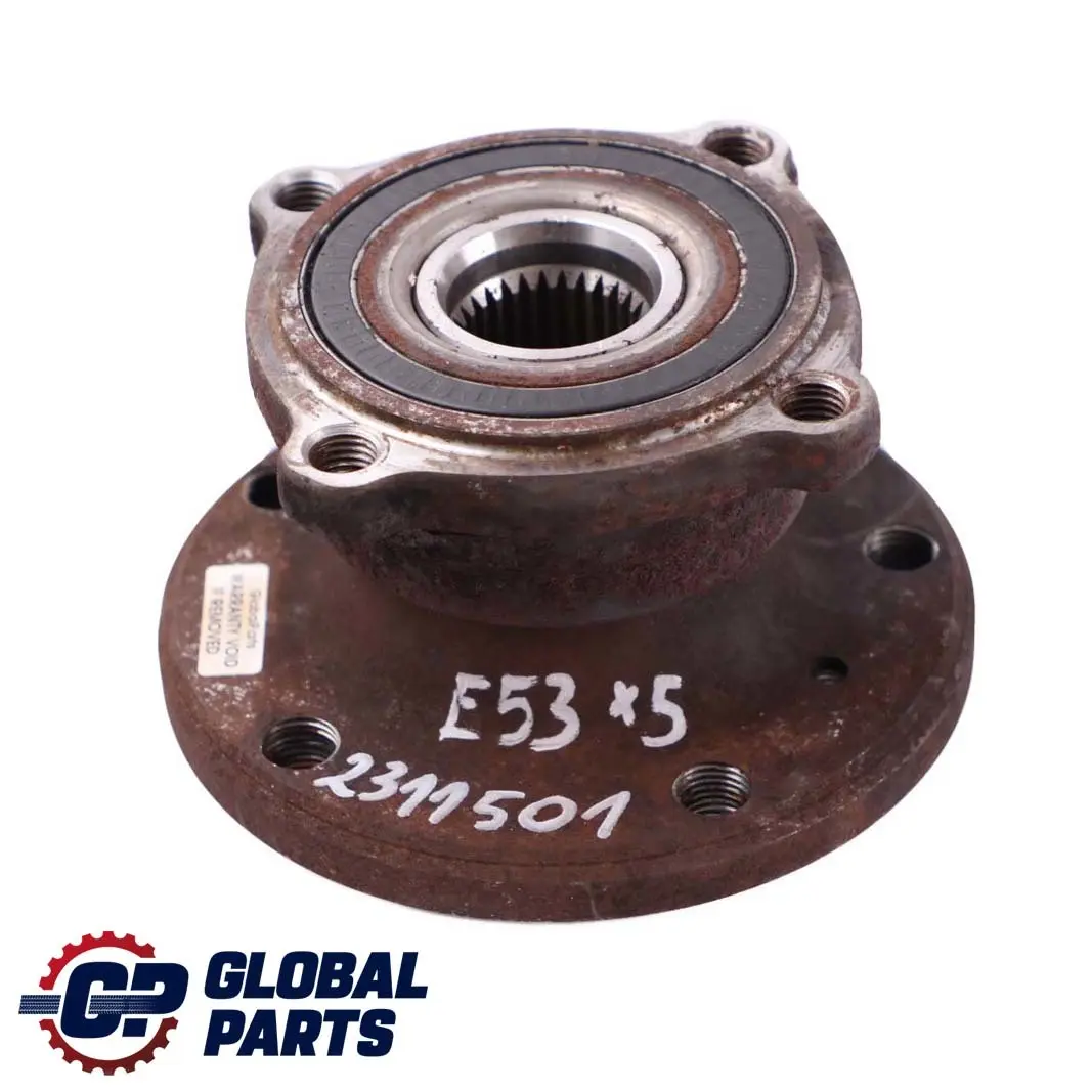 BMW X5 Series E53 M54 M62 Rear Axle Wheel Bearing Flange Hub Suspension - SKU 2311501 - Part number 2311501