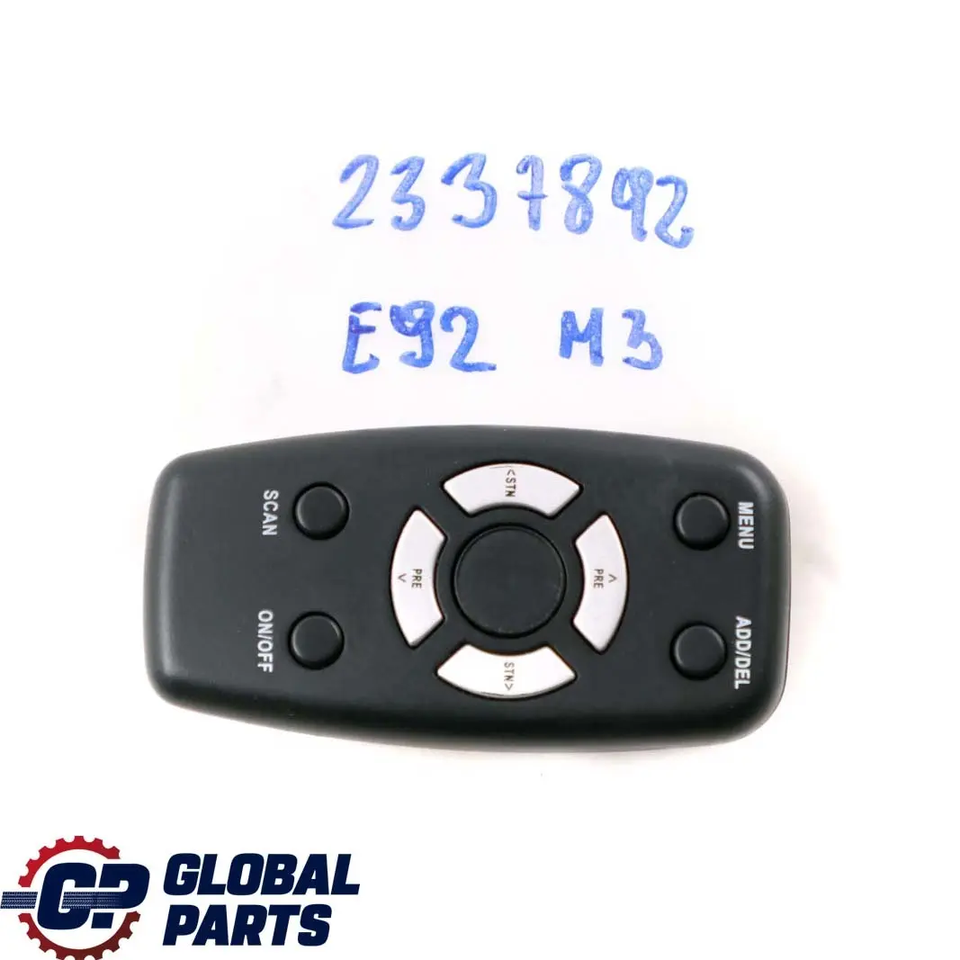 DAB Retrofit Digital Radio Tuner Remote Control to BMW 1 3 E87 E90 Mini R55 R56 with Part number 2337892 BMW 1 3 E87 E90 Mini R55 R56 DAB Retrofit Digital Radio Tuner Remote Control - SKU 2337892 - Part number 2337892