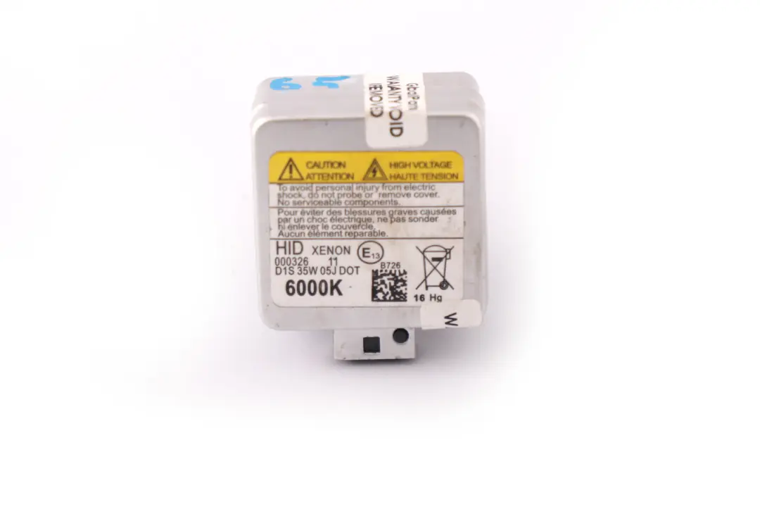 BMW 1 3 5 Series E60 F10 F11 F20 F30 F31 Bulb BMW Power Xenon Light HID 6000K - SKU 2338065 - Part number 2338065