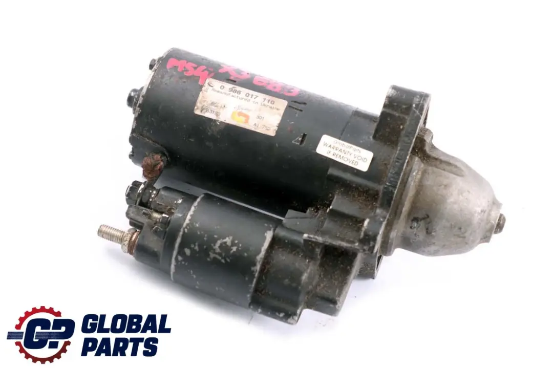 M54 Benzina Starter 2354693 per BMW X3 3 E46 E60 E65 E83 con numero di parte 7515390 BMW X3 3 E46 E60 E65 E83 M54 Benzina Starter 2354693 - SKU 2354693-3 - Numero di parte 7515390