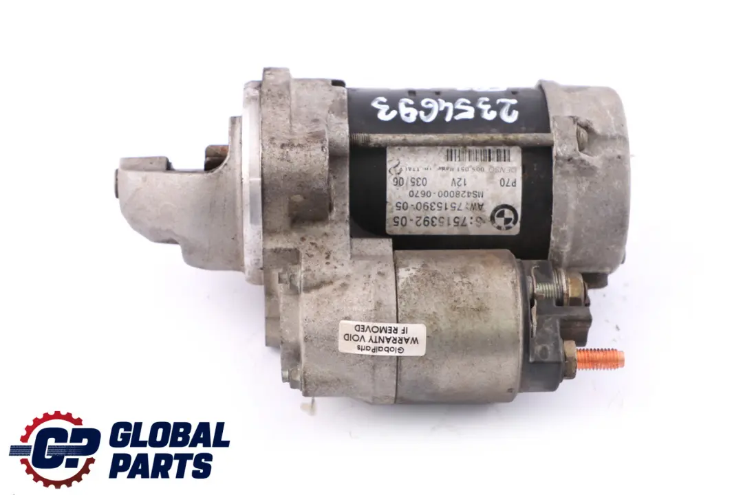 BMW 3 5 X3 Series E39 E46 E60 E65 E83 M54 Moteur de demarrage essence - SKU 2354693 - Numéro de pièce 7515390