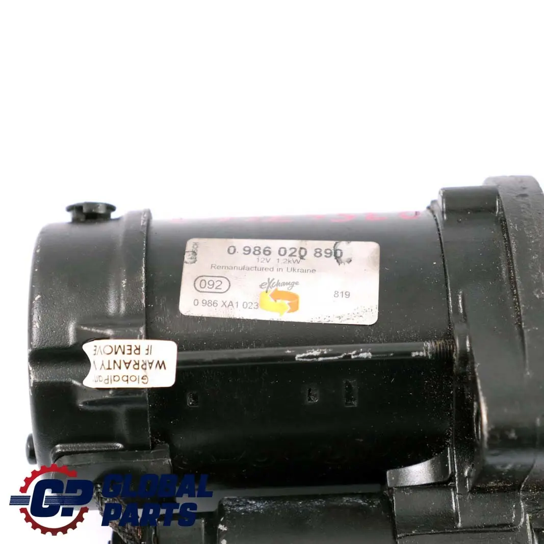 Motorino D'Avviamento Starter per BMW X3 2 E83 E87 E90 E91 con numero di parte 2354706 BMW X3 2 E83 E87 E90 E91 Motorino D'Avviamento Starter - SKU 2354706-2 - Numero di parte 2354706