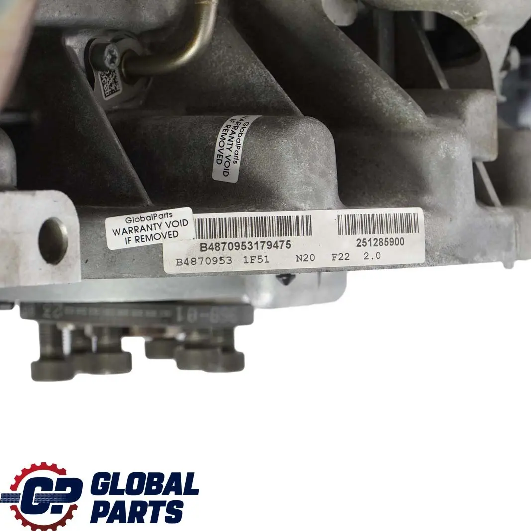 BMW F20 125i F22 228i F30 320i 328i 420i N20 Completo Motore N20B20A GARANZIA - SKU 2420306-1 - Numero di parte 2420306