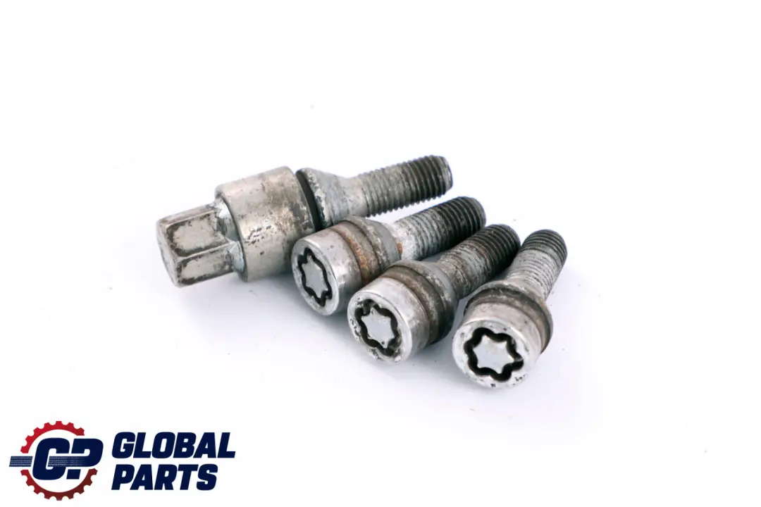  Security Lock Bolts BMW E60 E87 E90 Set Of Four Wheel Bolt With Adapter - SKU 2453959 - Part number 2453959