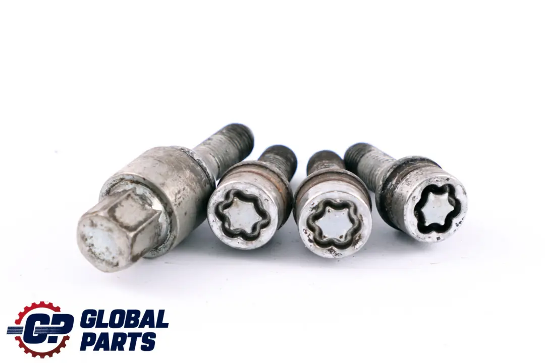  Security Lock Bolts BMW E60 E87 E90 Set Of Four Wheel Bolt With Adapter - SKU 2453959 - Part number 2453959
