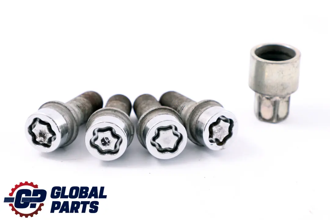 Set bloqueo rueda Cerraduras Tuerca de seguridad para Mini Cooper R55 R56 F56 R60 R61 con número de pieza 2453960 Mini Cooper R55 R56 F56 R60 R61 Set bloqueo rueda Cerraduras Tuerca de seguridad - SKU 2453960-1 - Número de pieza 2453960